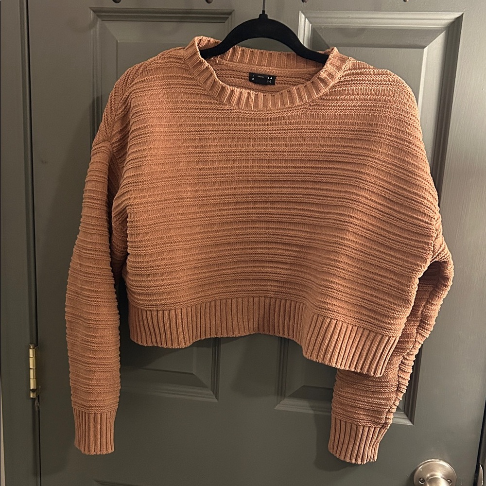 Billabong Women's Brown Crew Neck Sweater